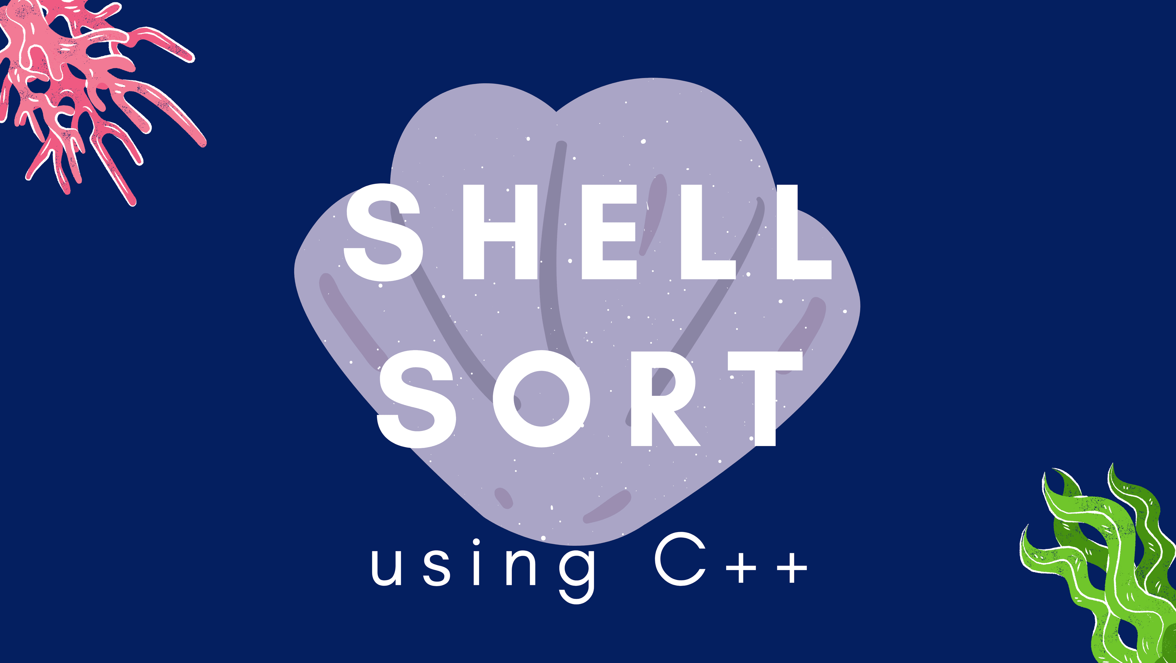Shell Sort using C++